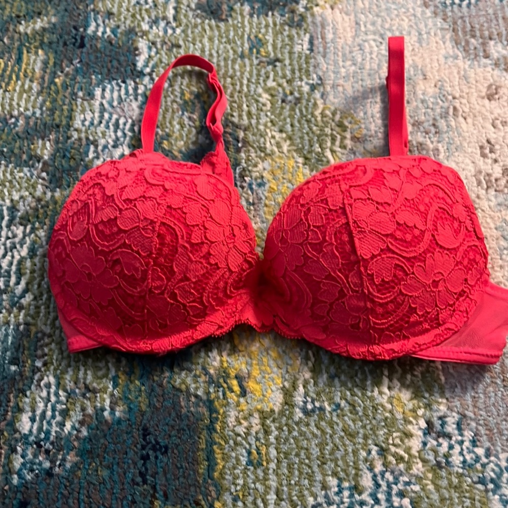 Xhiliration Lace Push Up Bra